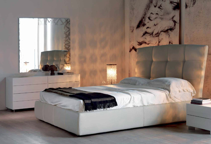 Мебель для спальни коллекция Book 3, комп.08 кровать, комод., CATTELAN ITALIA, Италия