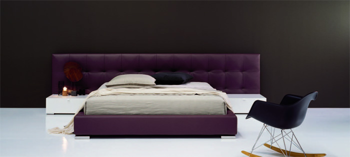 Мебель для спальни - кровать, модель Oscar 325 Capitonne, TWILS, Италия