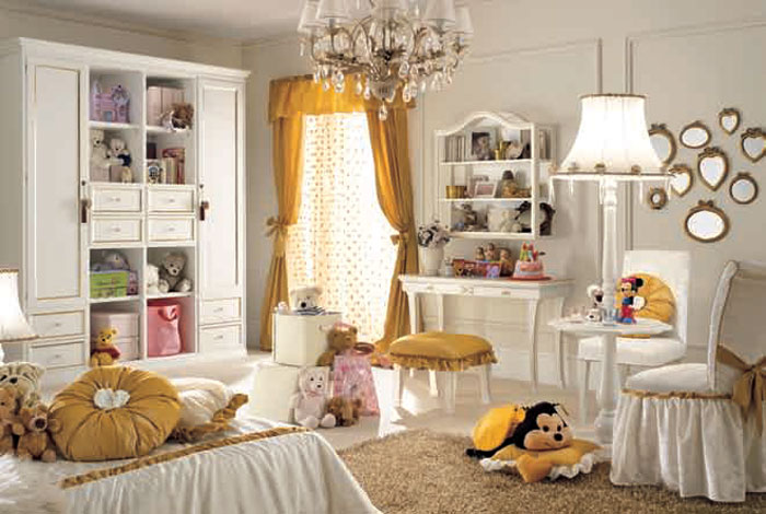 Итальянская детская мебель для девочки, коллекция Polvere Di Stelle, комп.03, PM4, Италия