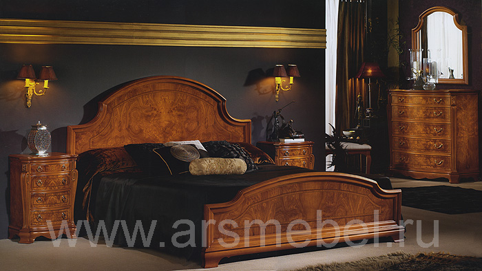 Спальня модель 20-3 комп.1 классика, кровать, комод, VICENT MONTORO, Испания