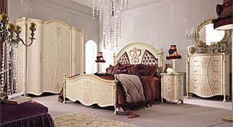  SIGNORINI COCO (Италия) Мебель для спальни, коллекция Royal кровать, шкаф. 