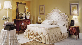  SIGNORINI COCO (Италия) Мебель для спальни коллекция Codaro кровать, комод. 
