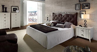  LINEAS TALLER (Испания) Программа Oslo Viena ком.3 спальня белая, кровать, комод 