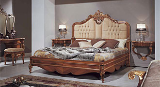  MIRANDOLA (Италия) Мебель для спальни коллекция Giulietta e Romeo ком.17 кровать. 
