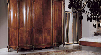  MIRANDOLA (Италия) Шкаф платяной распашной (дерево) коллекция Giulietta e Romeo ком.21 шкаф. 