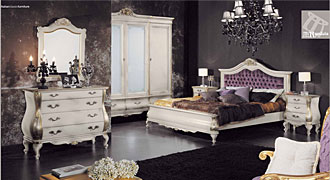  MIRANDOLA (Италия) Ебель для спальни коллекция Giulietta e Romeo ком.83 кровать, шкаф. 