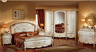  PISTOLESI (Италия) Мебель для спальни Isabel ком.1 кровать, шкаф. 