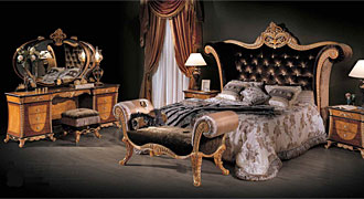  EZIO BELLOTTI (Италия) Мебель для спальни коллекция Platinum мод.3131 кровать. 