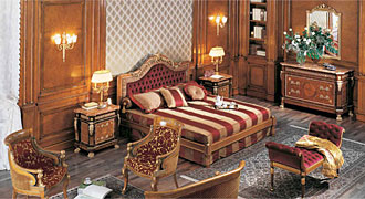  EZIO BELLOTTI (Италия) Мебель для спальни коллекция Platinum мод.3020 кровать, комод. 