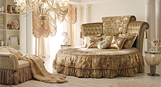  BM Style (Италия) Мебель для спальни, коллекция Notti Magiche, кровать модель Queen 