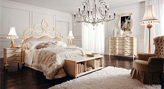  VOLPI (Италия) Мебель для спальни коллекция Seducenti Notti ком.60 кровать, комод. 