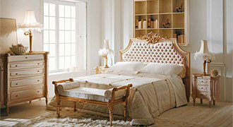  VOLPI (Италия) Мебель для спальни коллекция Seducenti Notti ком.128 кровать, комод. 