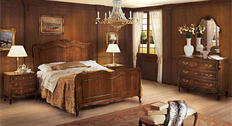  ANGELO CAPPELLINI (Италия) Мебель для спальни модель Pergolesi, кровать деревянная 