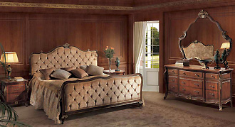  ANGELO CAPPELLINI (Италия) Мебель для спальни модель Bartok кровать. 