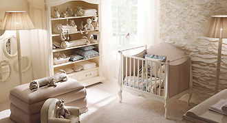  SAVIO FIRMINO (Италия) Итальянская мебель кроватка новорожденного, коллекция Notte Fatata, комп.01 