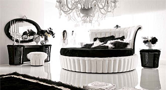  ALTAMODA (Италия) Мебель для спальни модель Tiffany кровать круглая 