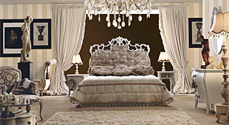  VIPART (Италия) Мебель для спальни композиция 18 VIPART кровать, комод. 