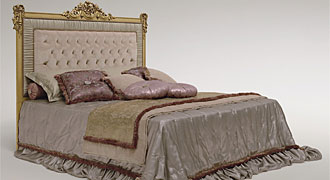  BRUNO ZAMPA (Италия) Мебель для спальни,кровать мод. Elizabeth 