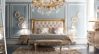  ARREDO SELLI (Италия) Мебель для спальни коллекция Selli Home, комп.12 кровать двуспальная 