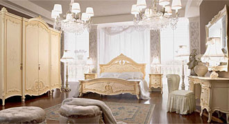  BARNINI OSEO (Италия) Мебель для спальни коллекция Prestige Plus, комп.06 кровать, шкаф. 