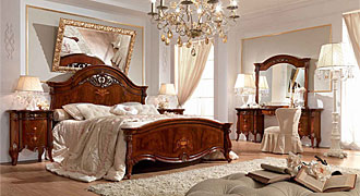  BARNINI OSEO (Италия) Мебель для спальни коллекция Prestige , комп.05 кровать. 