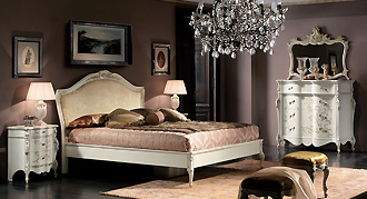  SCAPPINI (Италия) Мебель для спальни - кровать, тумба, коллекция CLASSIC, комп.26 