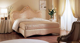  ZANABONI (Италия) Мебель для спальни кровать модель Hermitage 
