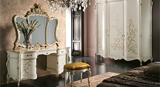  TAROCCO VACCARI (Италия) Мебель для спальни коллекция LUIGI XXI, комп.01, шкаф белый 
