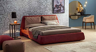  TONIN CASA (Италия) Мебель для спальни кровать мод. DHARMA 