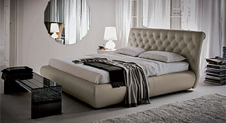  CATTELAN ITALIA (Италия) Мебель для спальни кровать с мягким изголовьем модель ALEXANDER 