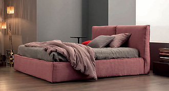  TWILS (Италия) Мебель для спальни модель ADA, кровать с мягким изголовьем современный стиль 