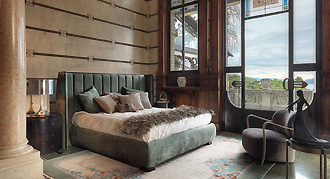  SELVA (Италия) Кровать (современный стиль), модель TRUST 