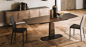  CATTELAN ITALIA (Италия) Мебель для гостиной, стол модель LINUS WOOD 