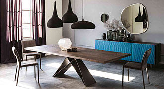  CATTELAN ITALIA (Италия) Мебель для гостиной, стол модель PREMIER WOOD 