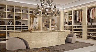  FRANCO BIANCHINI (Италия) Модульная гардеробная комната коллекция FB 