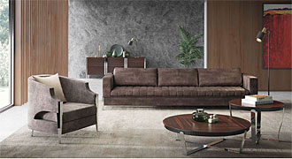  CAPITAL (Италия) Мягкая мебель, диван OYSTER 3P 