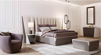  CAPITAL (Италия) Мебель для спальни ,кровать MAJESTIC L 